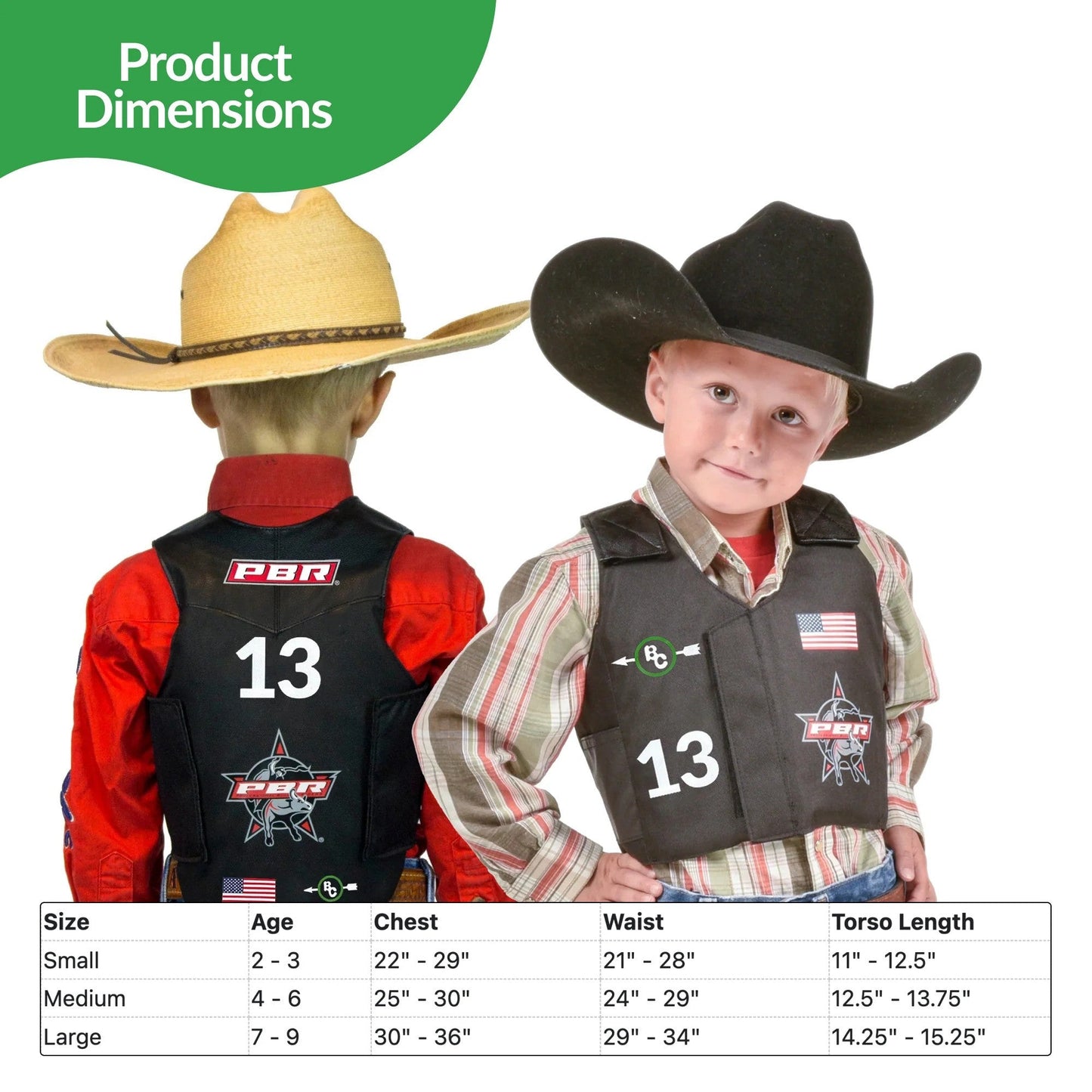 Big Country Toys PBR VEST SM