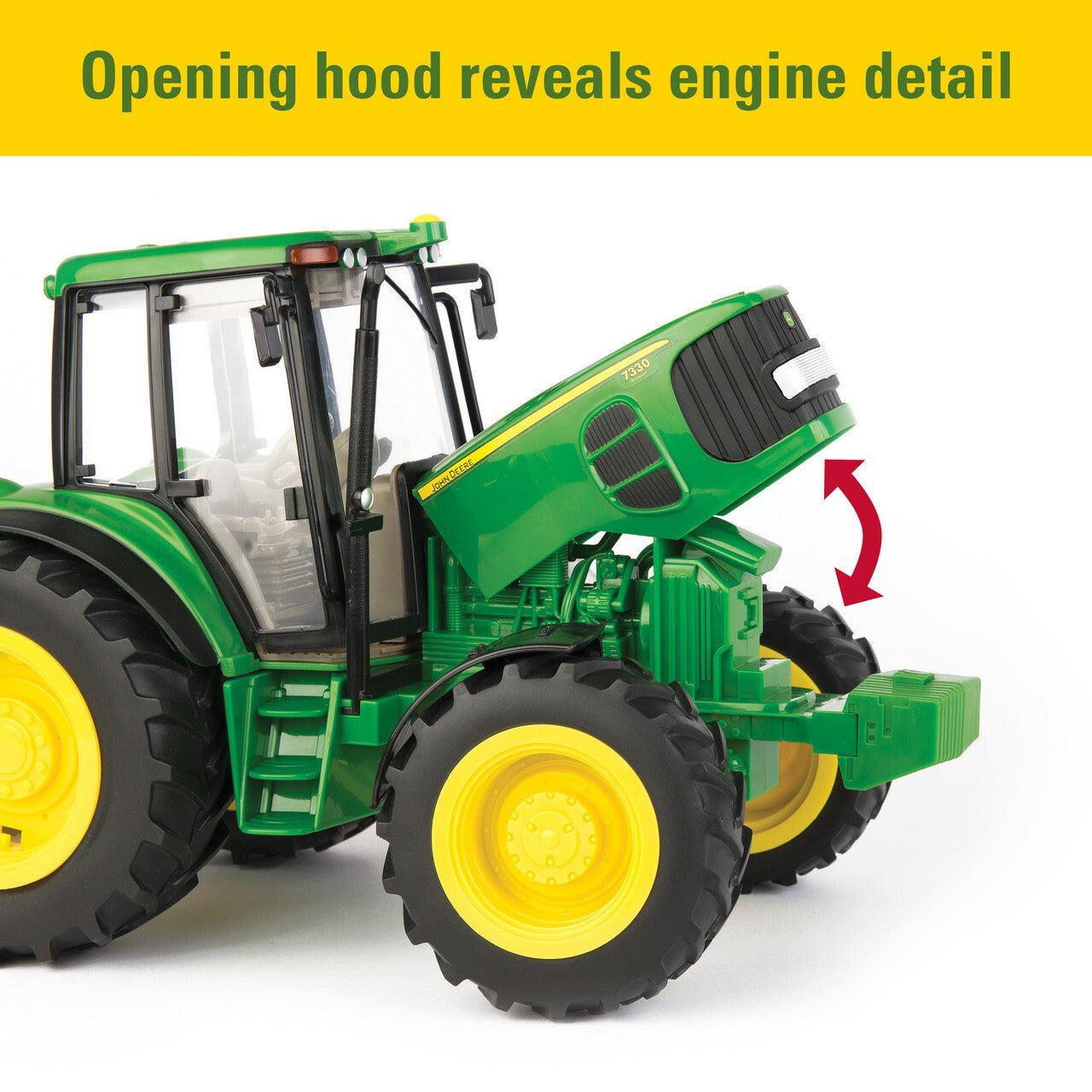 Big Farm Lights & Sounds John Deere 1:16 Scale 7330 Tractor