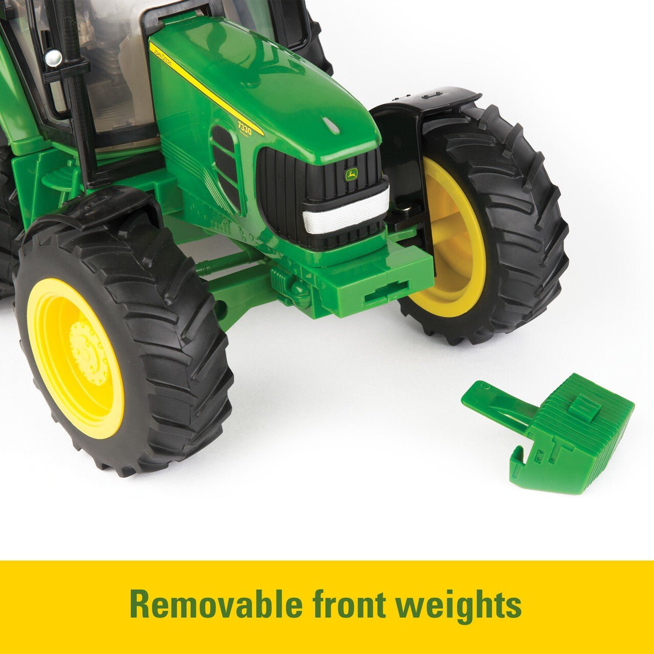 Big Farm Lights & Sounds John Deere 1:16 Scale 7330 Tractor