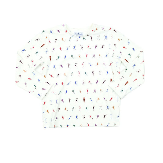 BlueQuail Clothing Co Boys First Down Long Sleeve Performance Tee