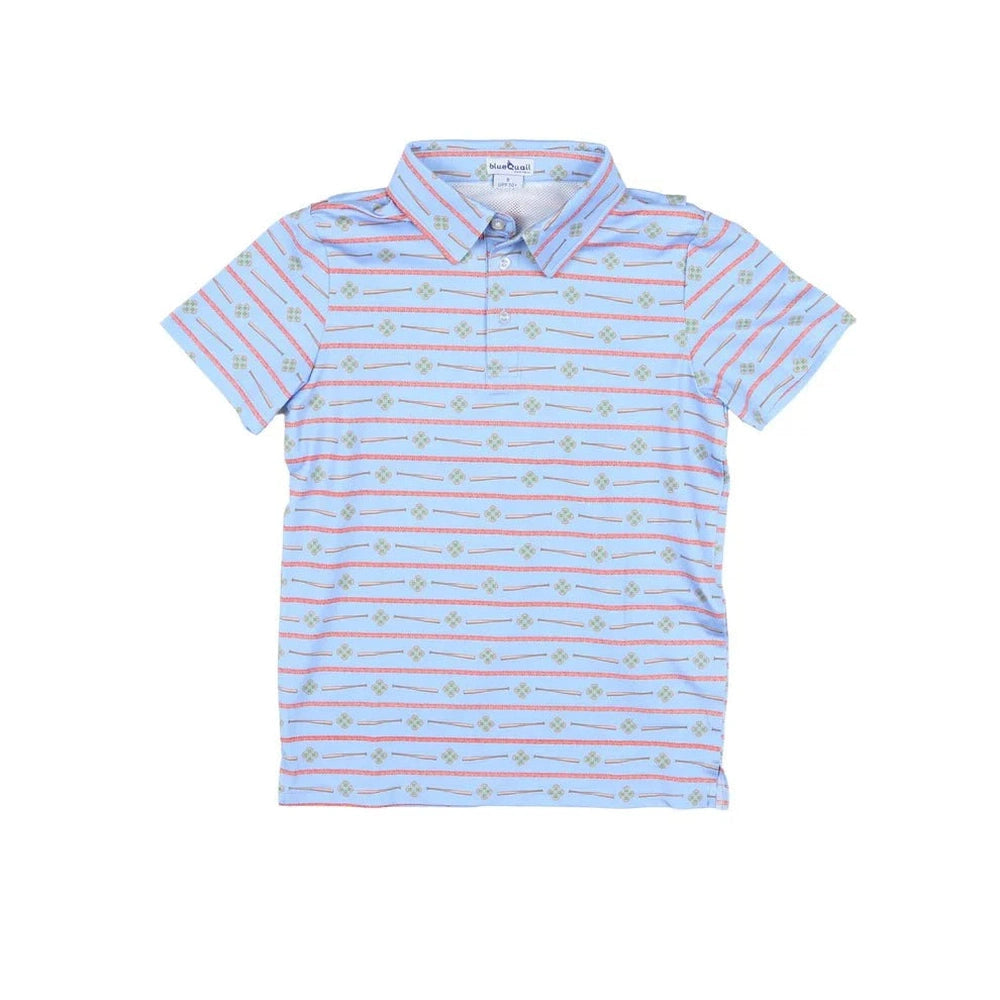 BlueQuail Clothing Co. Extra Innings Short Sleeve Polo