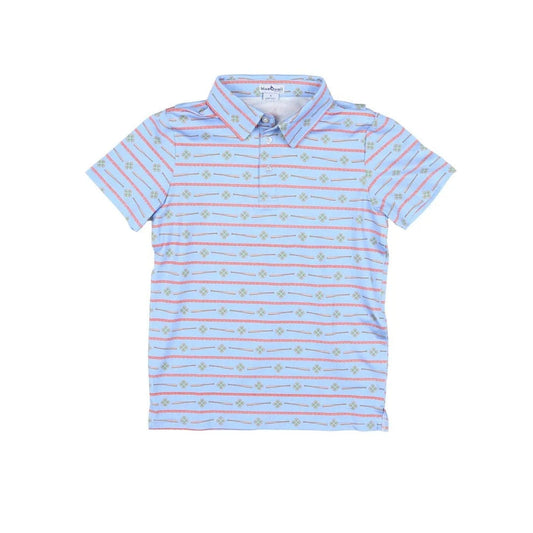 BlueQuail Clothing Co. Extra Innings Short Sleeve Polo