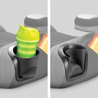 Chicco GoFit ClearTex Plus Backless Booster Car Seat - Static