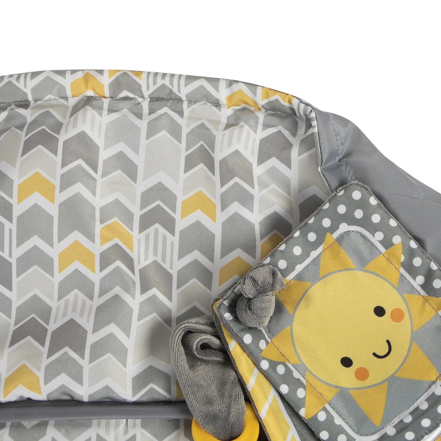Boppy Shopping Cart & High Chair Cover Sunshine Gray