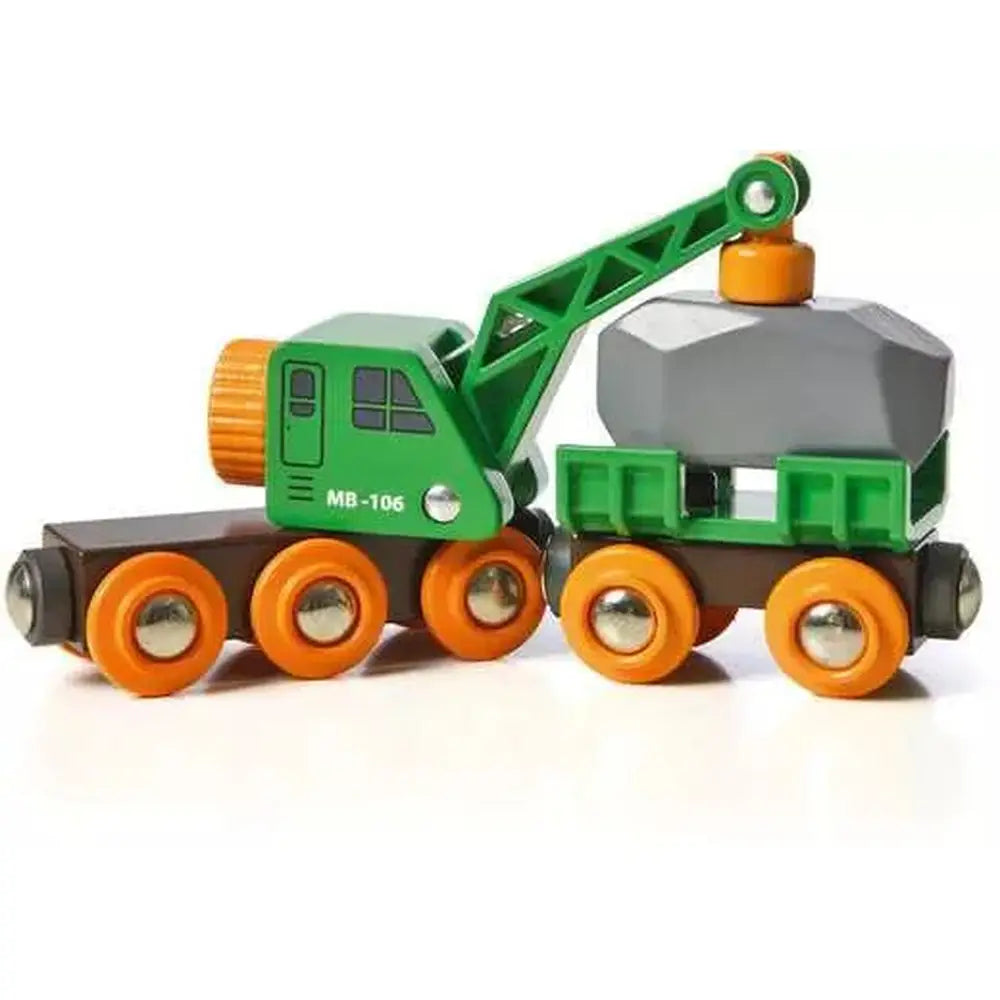 Brio Clever Crane Wagon