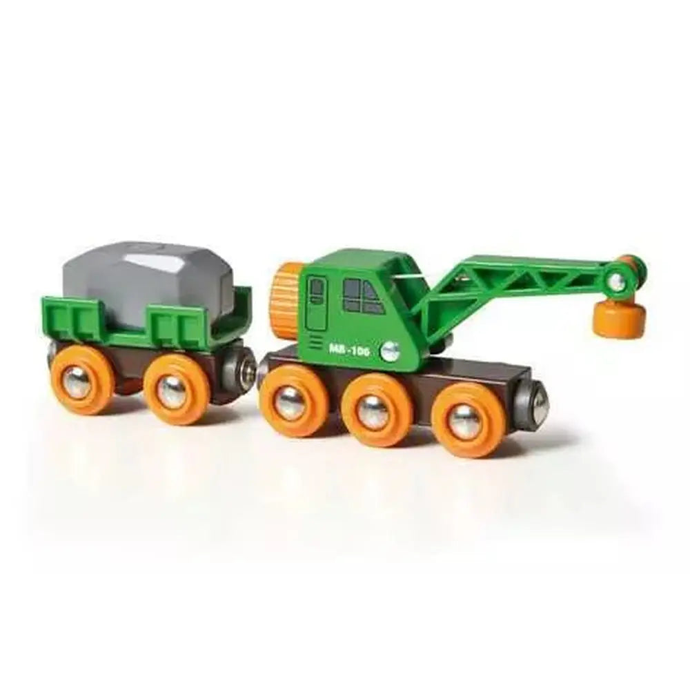 Brio Clever Crane Wagon