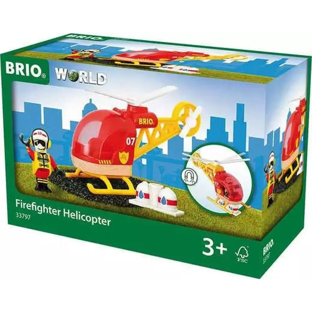 Brio Firefighter Helicopter