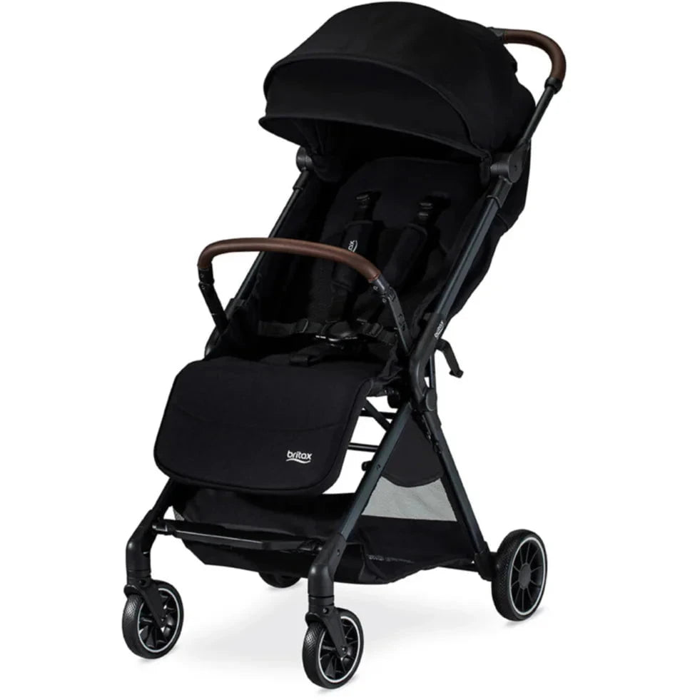 Britax Strollers - Lightweight/Travel Raven Black Britax Juniper Compact Stroller