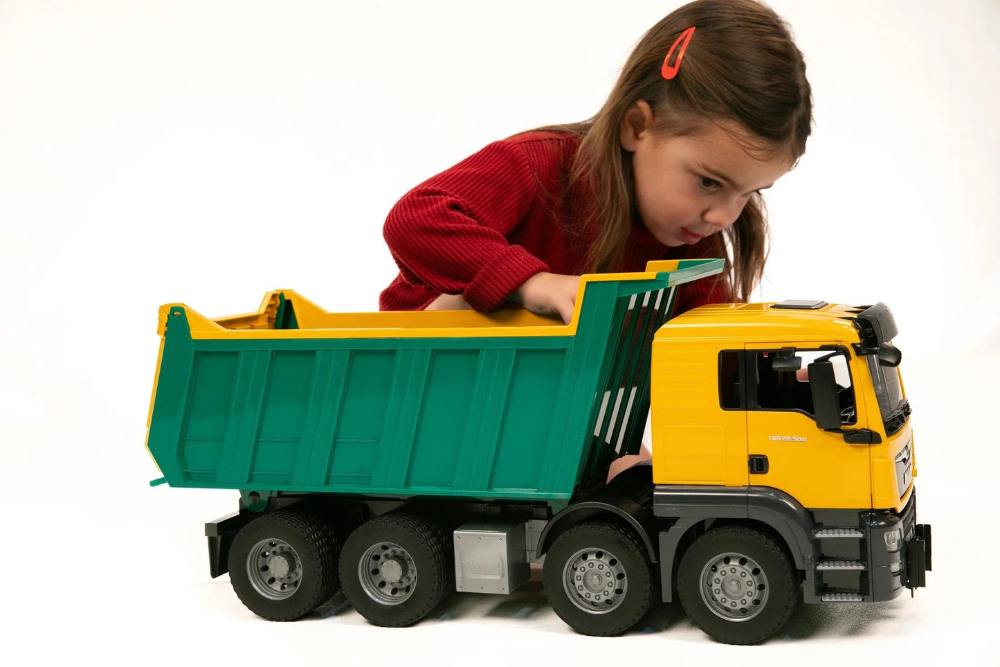Bruder Man TGS Dump Truck