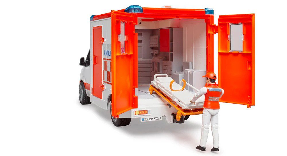 Bruder MB Sprinter Ambulance w/ Driver