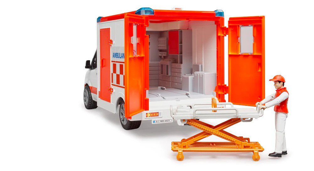 Bruder MB Sprinter Ambulance w/ Driver