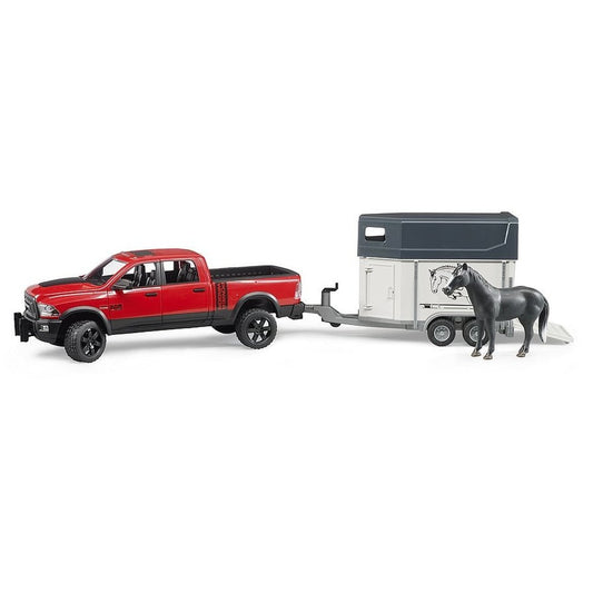 Bruder RAM Truck w/Trailer & Horse