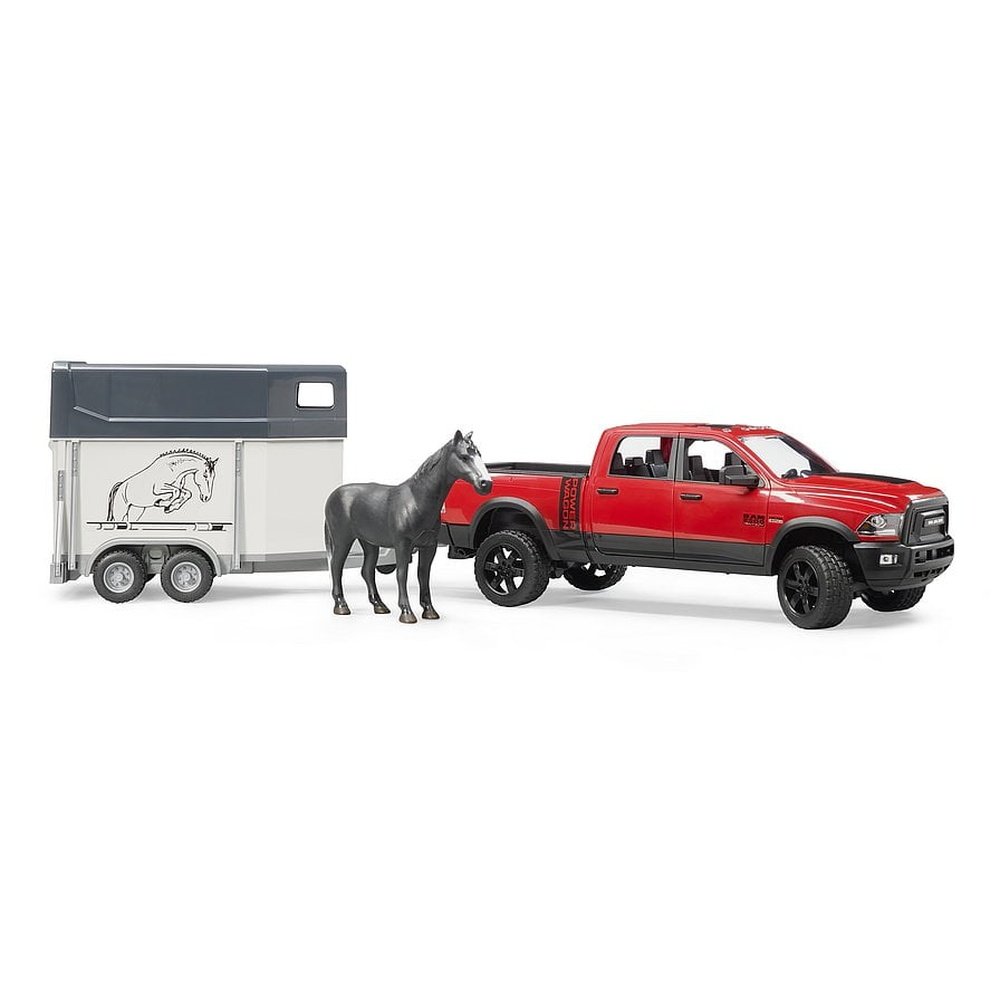 Bruder RAM Truck w/Trailer & Horse
