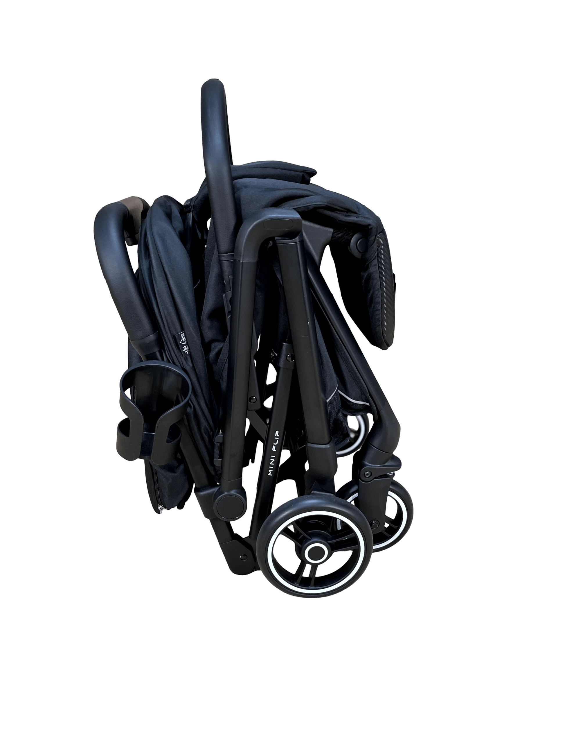 Cangaroo Mini Flip Lightweight Compact Stroller Black