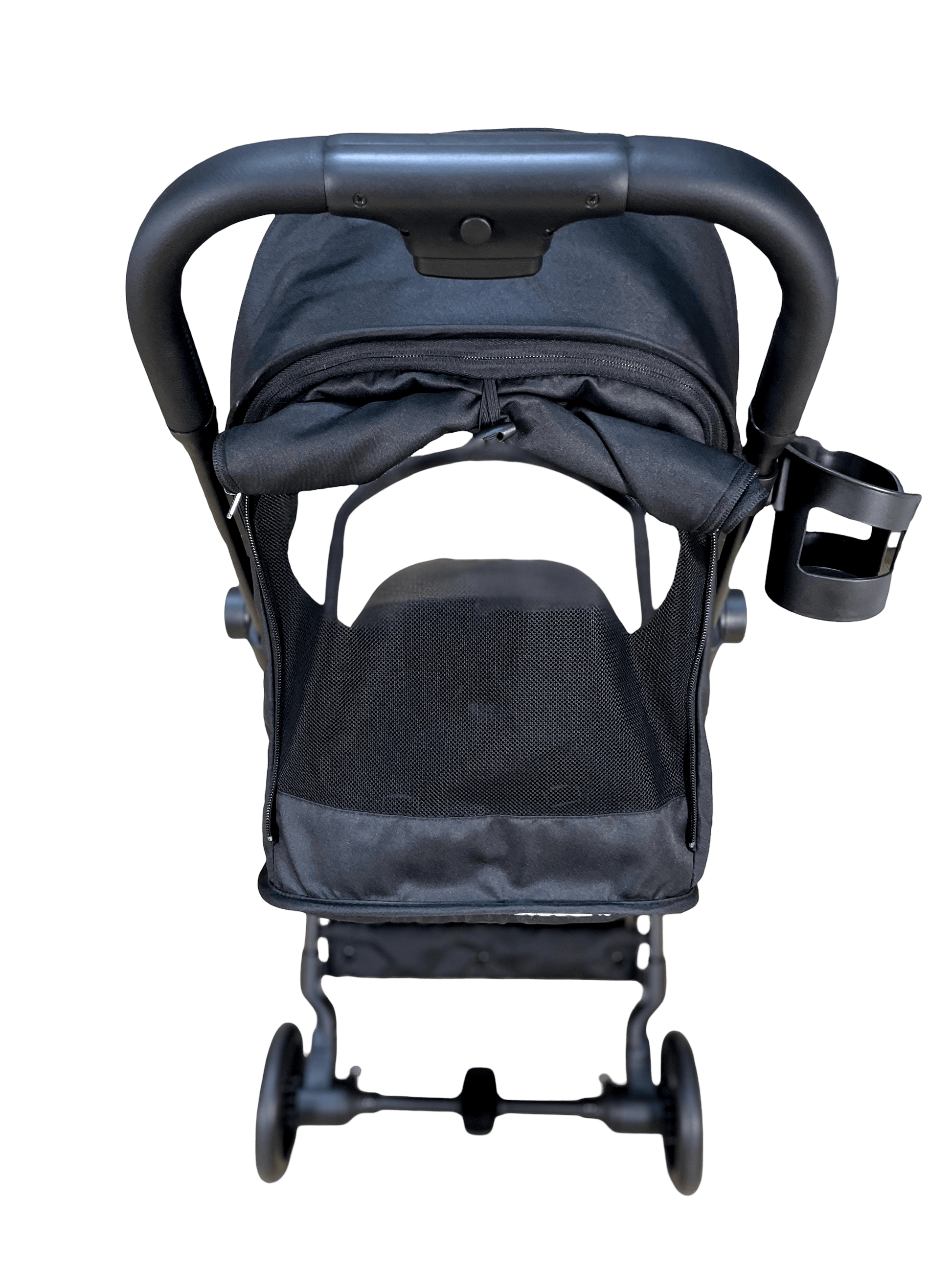 Cangaroo Mini Flip Lightweight Compact Stroller Black