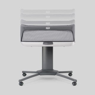 Chicco Close to You SE Bedside Bassinet - Charcoal