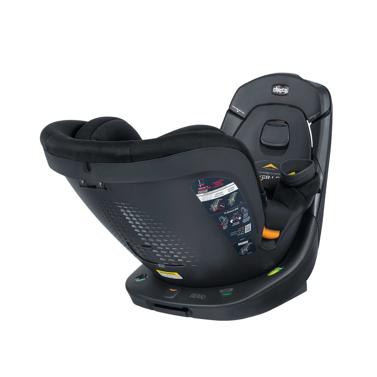 CHICCO Car Seats - Convertible Chicco Fit360 ClearTex Rotating Car Seat - Black