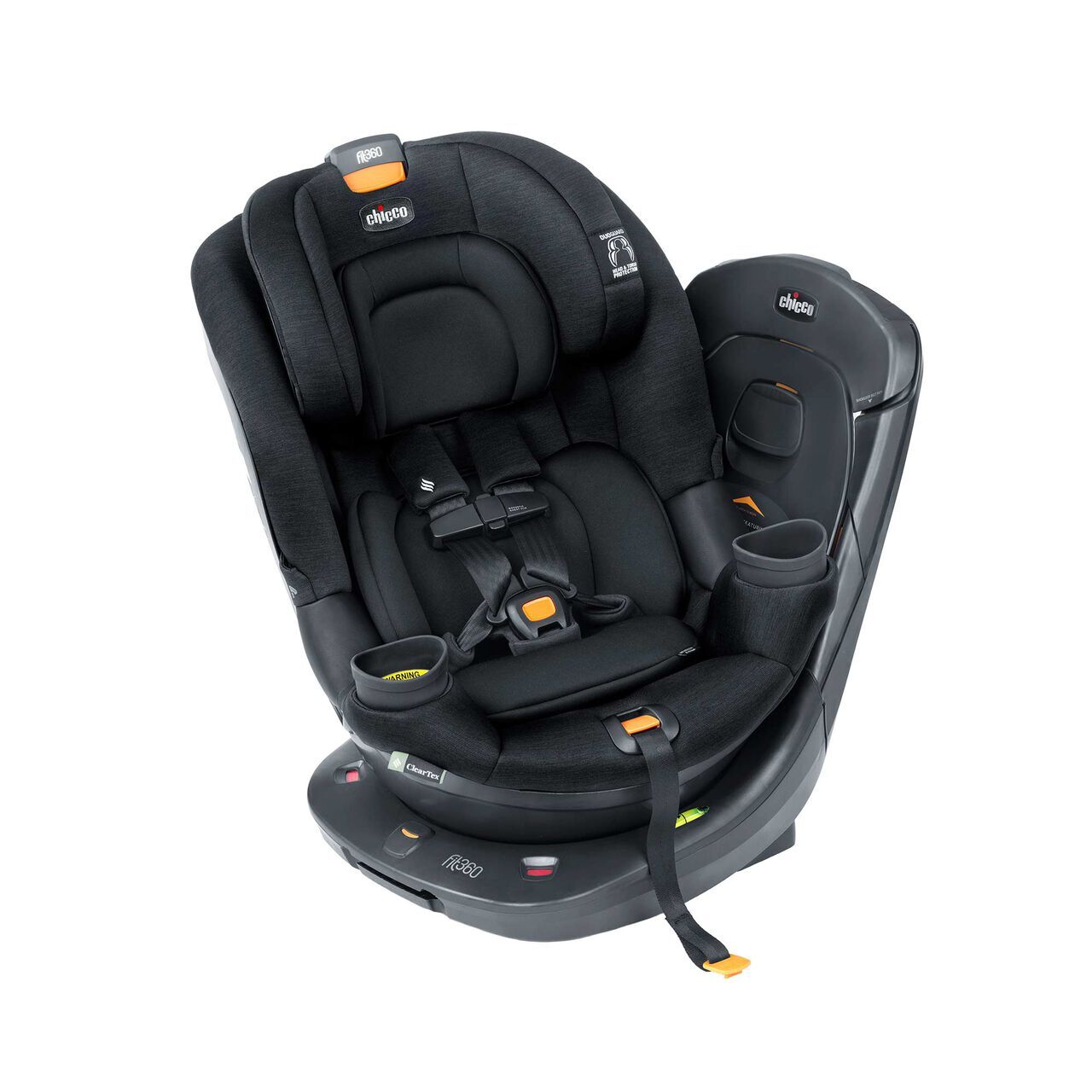 CHICCO Car Seats - Convertible Chicco Fit360 ClearTex Rotating Car Seat - Black