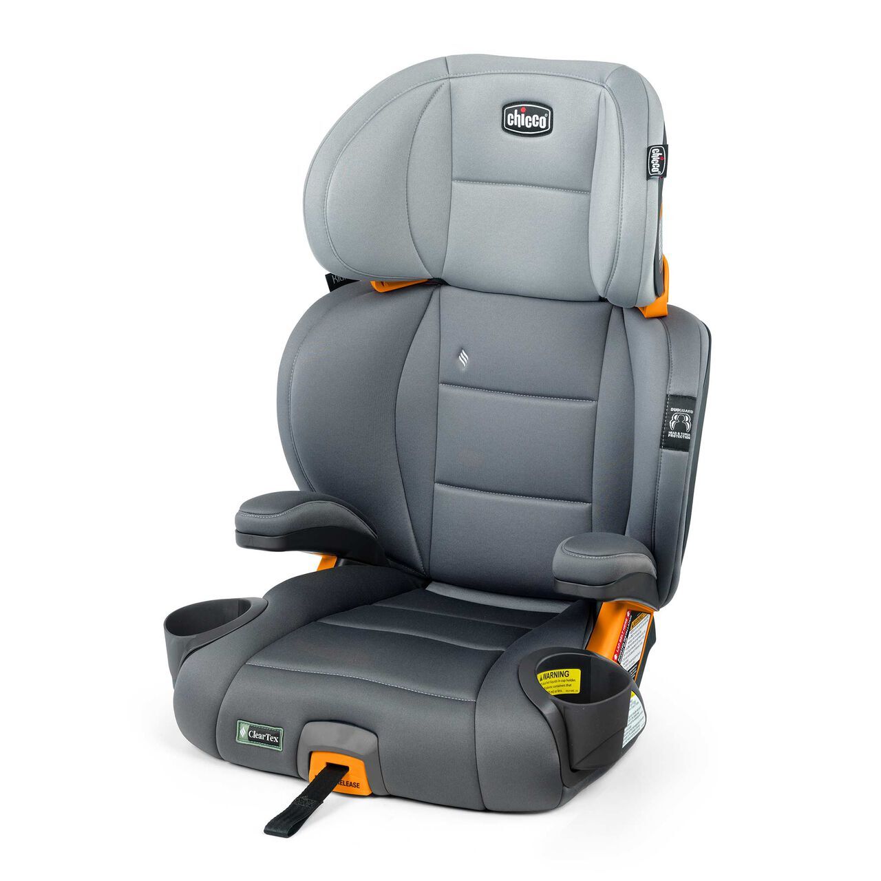 Chicco KidFit ClearTex Plus 2-in-1 Belt Positioning Booster Car Seat - Drift