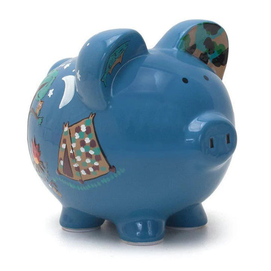 Child To Cherish Apparel & Gifts Child To Cherish Camping Piggy Bank