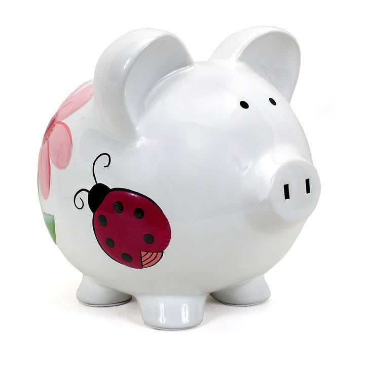 Child To Cherish Ladybug Piggy Bank