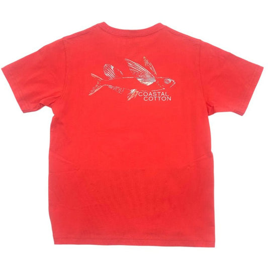 Coastal Cotton Boys Flying Fish Short Sleeve T-Shirt babysupermarket