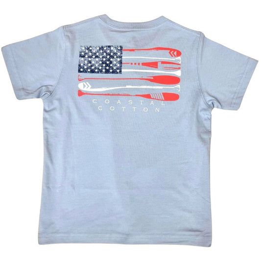 Coastal Cotton Boys Paddles Short Sleeve T-Shirt babysupermarket