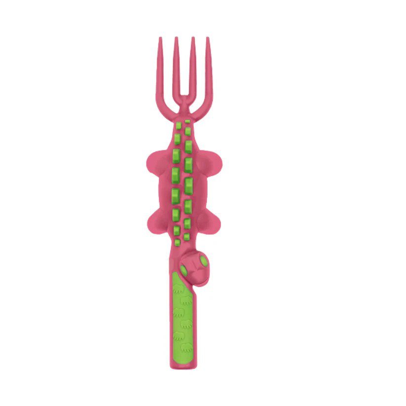 Constructive Eating Baby Care Constructive Eating Dino Fork Pink
