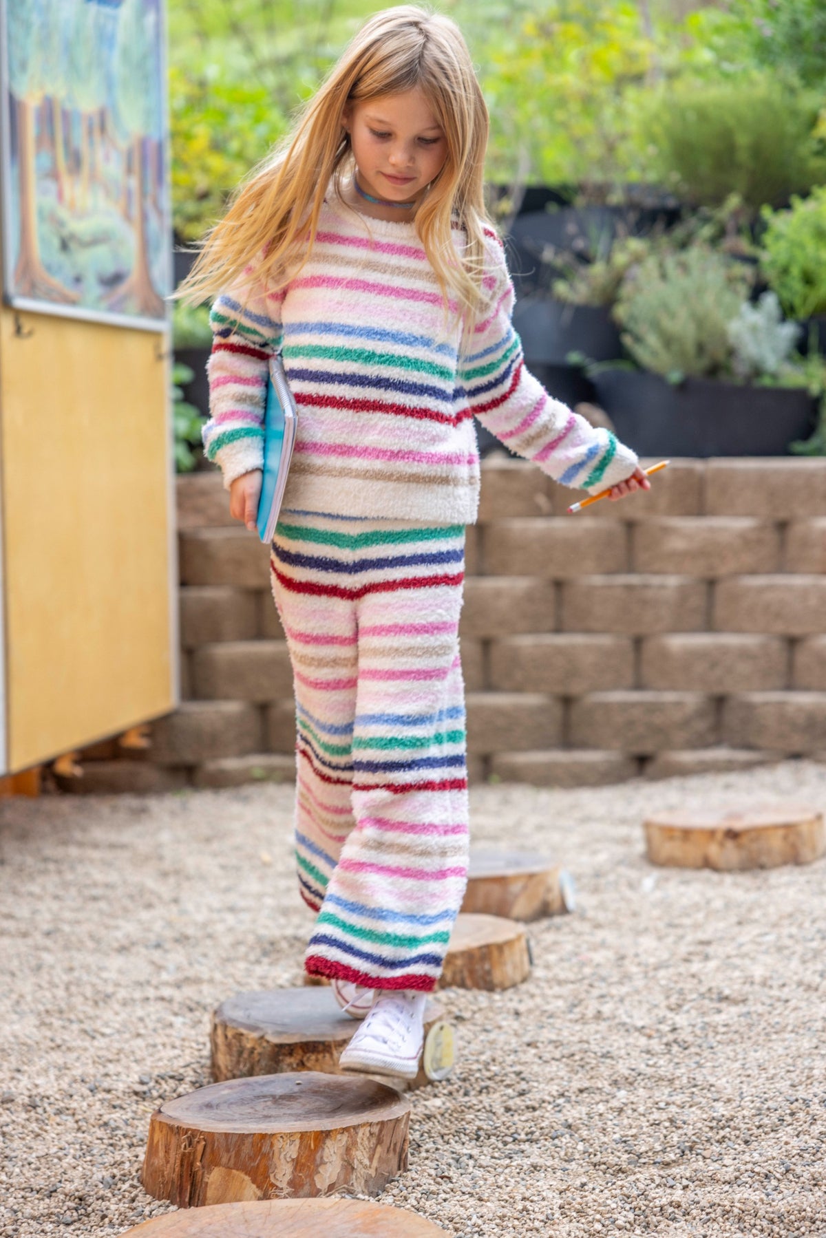 Feather 4 ArrowFeather 4 Arrow Coziest Stripe Pant - MultiBabysupermarket