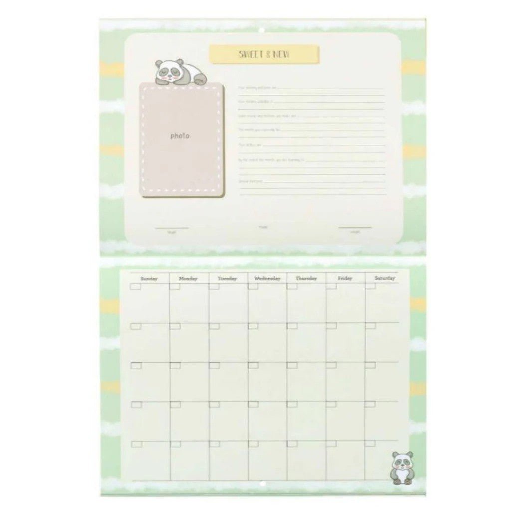 CR GibsonCR Gibson Love You To The Moon and Back Baby's First Year CalendarBabysupermarket