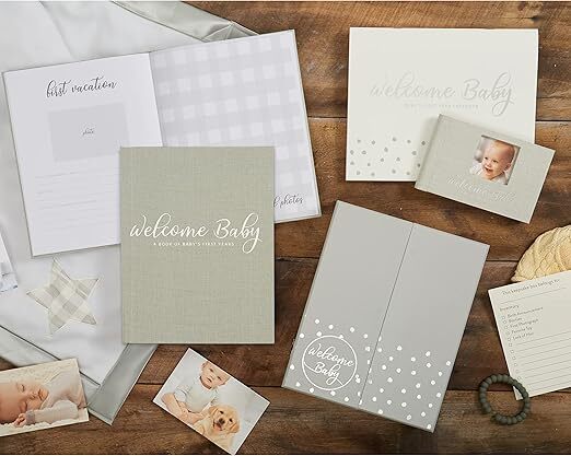 CR Gibson Welcome Baby , A Memory Book of Baby's First Years
