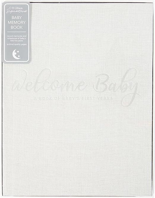 CR Gibson Welcome Baby , A Memory Book of Baby's First Years