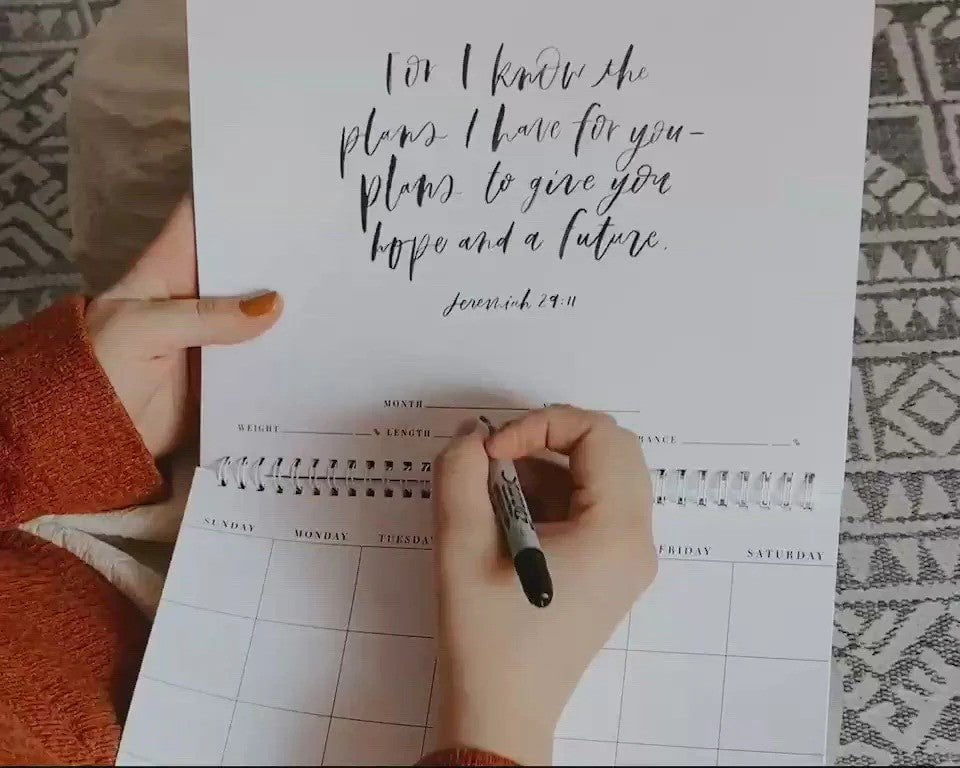 CR Gibson Welcome Baby First Year Calendar