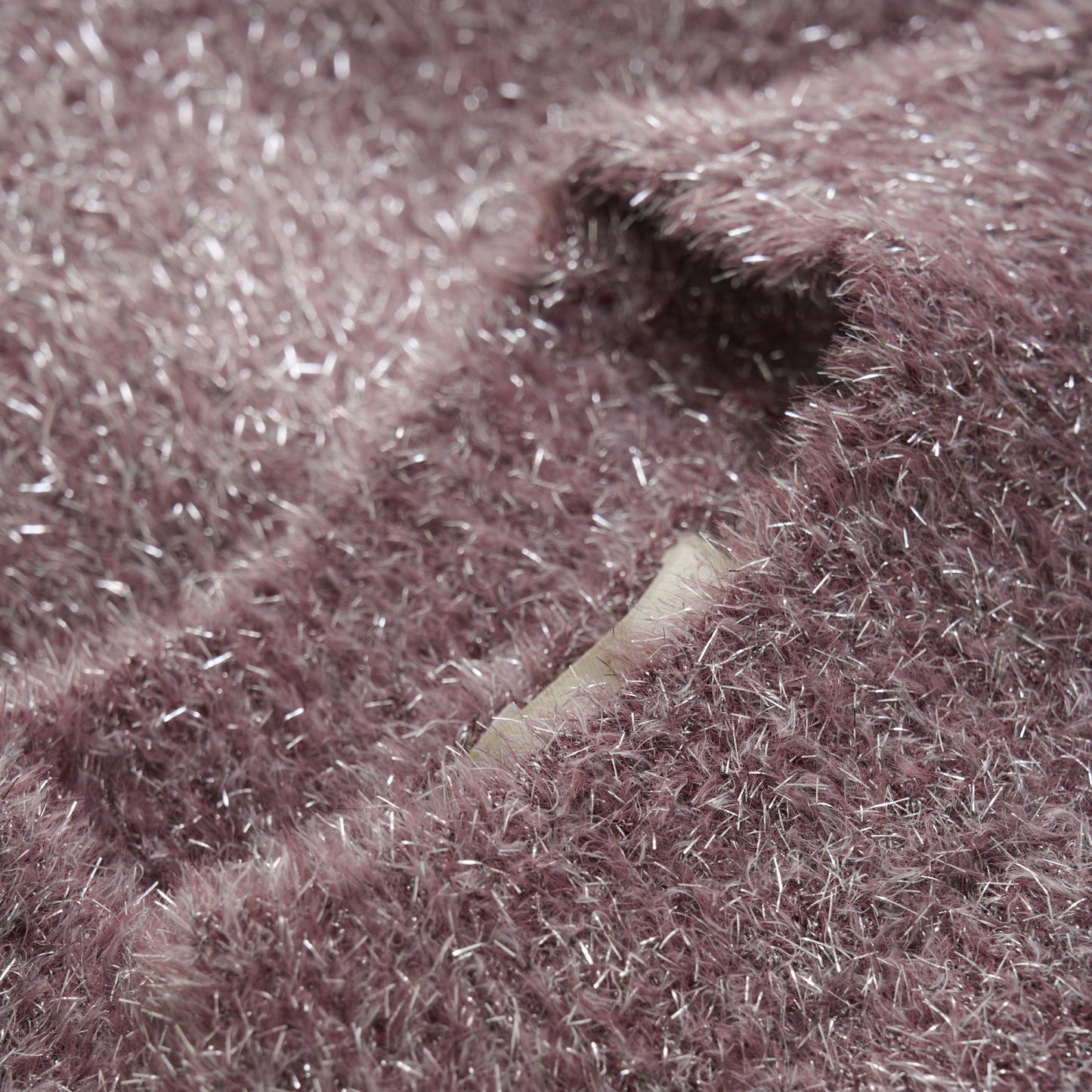 Creamie Girls Knit Glitter Pullover - Crushed Berry