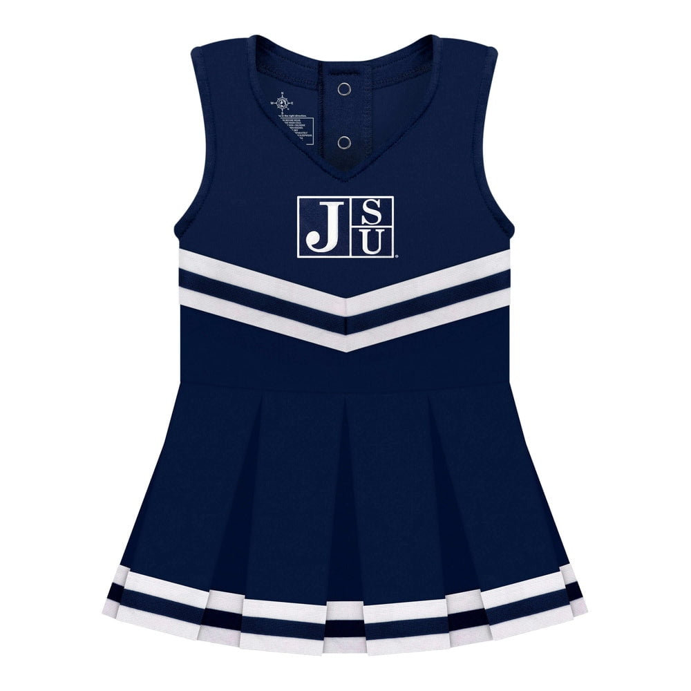 Creative KnitwearCreative Knitwear Solid Cheer Bodysuit Dress JSU NavyBabysupermarket