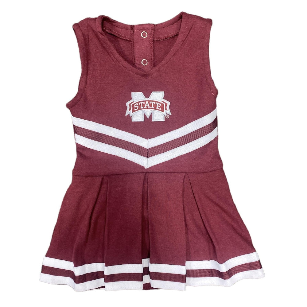 Creative KnitwearCreative Knitwear Solid Cheer Bodysuit Dress MSU MaroonBabysupermarket