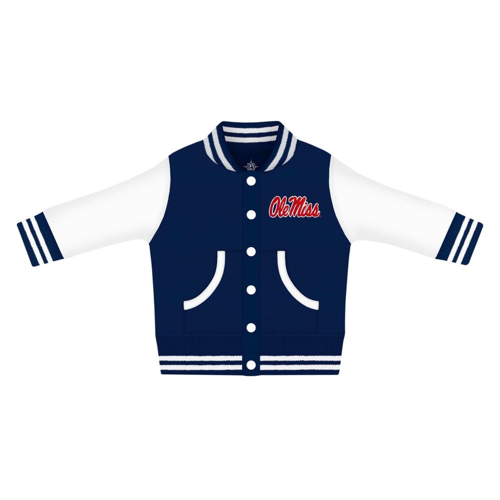 Creative KnitwearCreative Knitwear Varsity Jacket Ole Miss NavyBabysupermarket