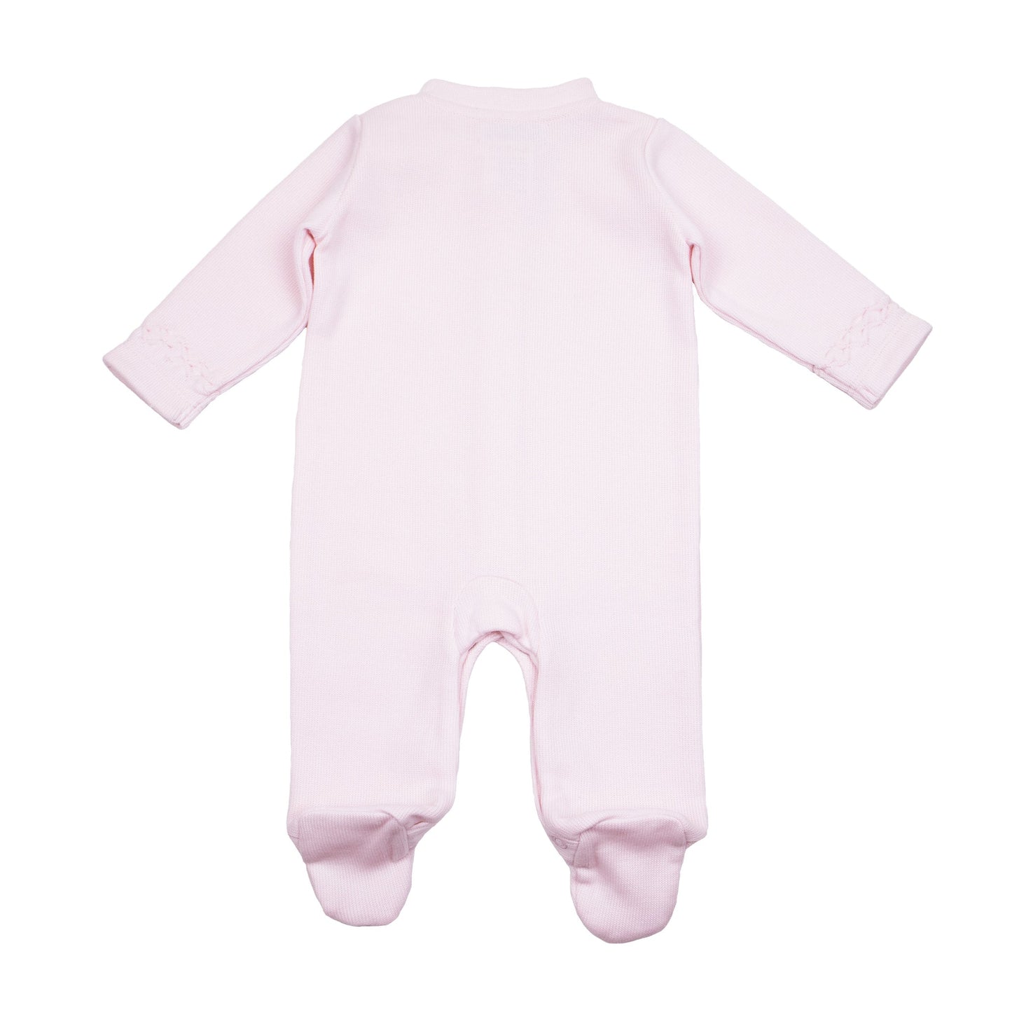 Cuclie Baby Hand Smocked Layette Footie - Pink