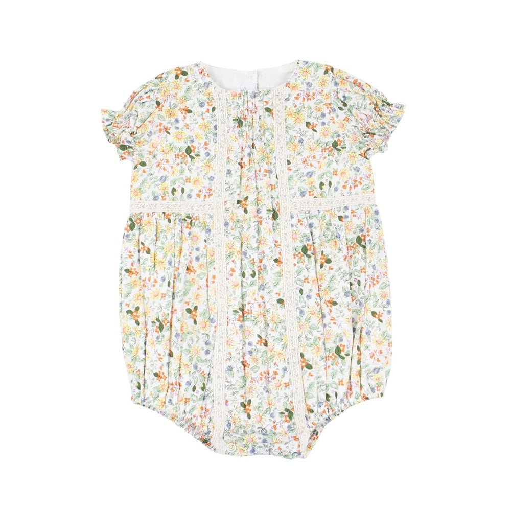 Cuclie Infant Cuclie Yellow Floral Bubble