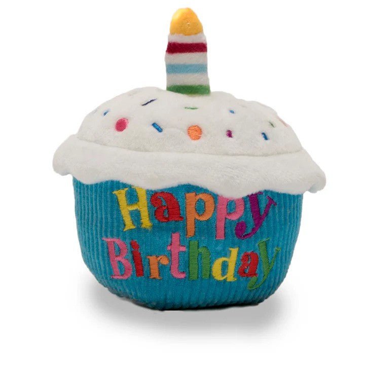 Cuddle Barn Happy Birthday Cupcake Squeezer