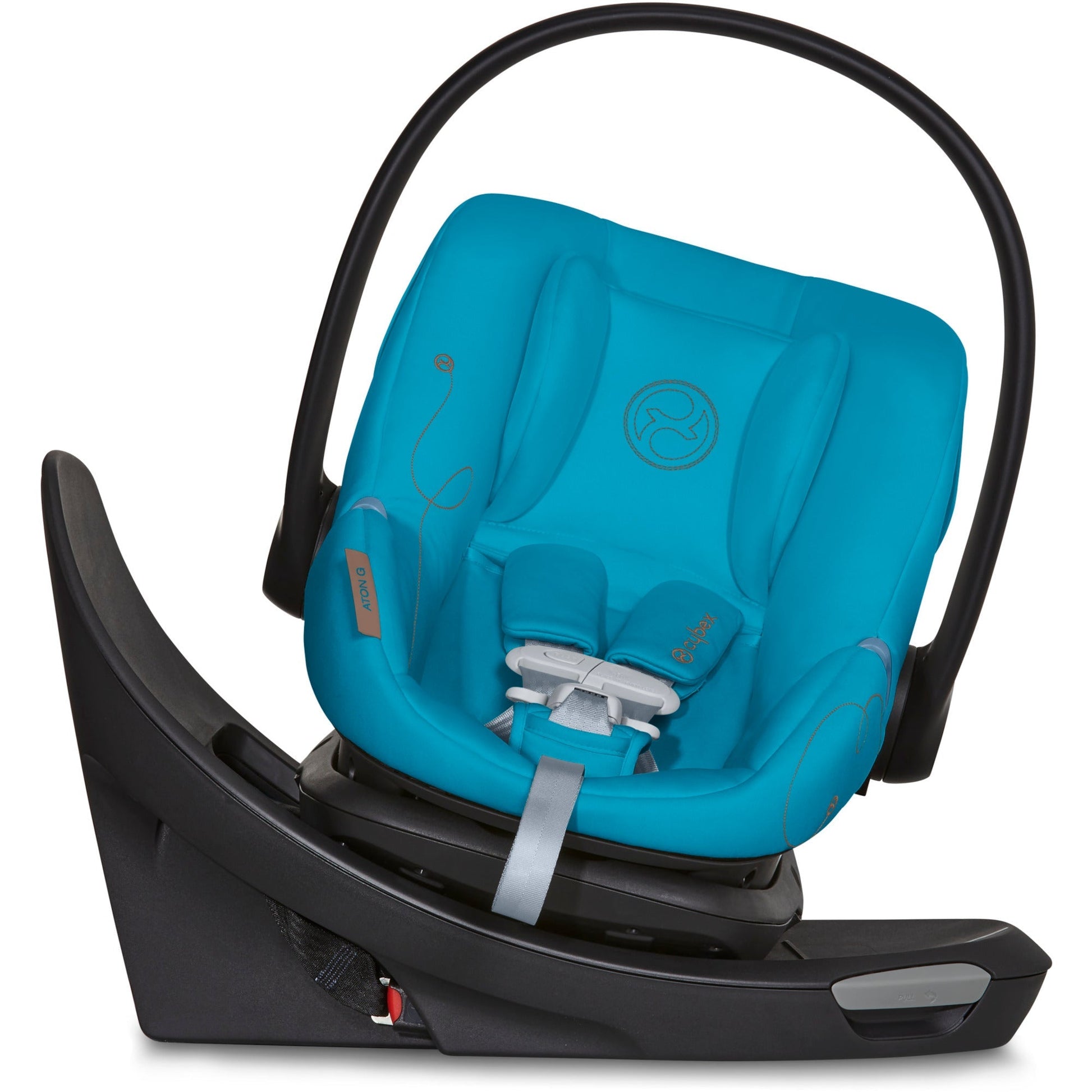 Cybex Car Seats - Infant Beach Blue Cybex Aton G Swivel Infant Car Seat with SensorSafe
