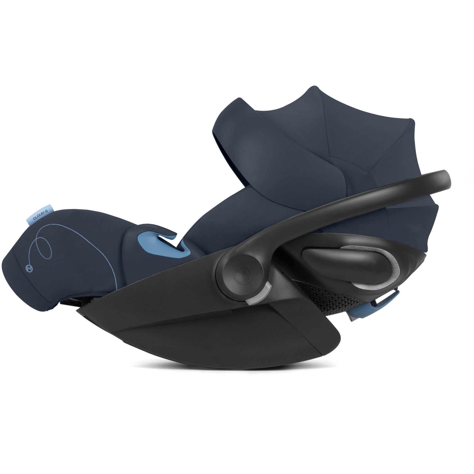 Cybex Car Seats - Infant Ocean Blue Cybex Cloud G Lux Comfort Extend Infant Car Seat with SensorSafe