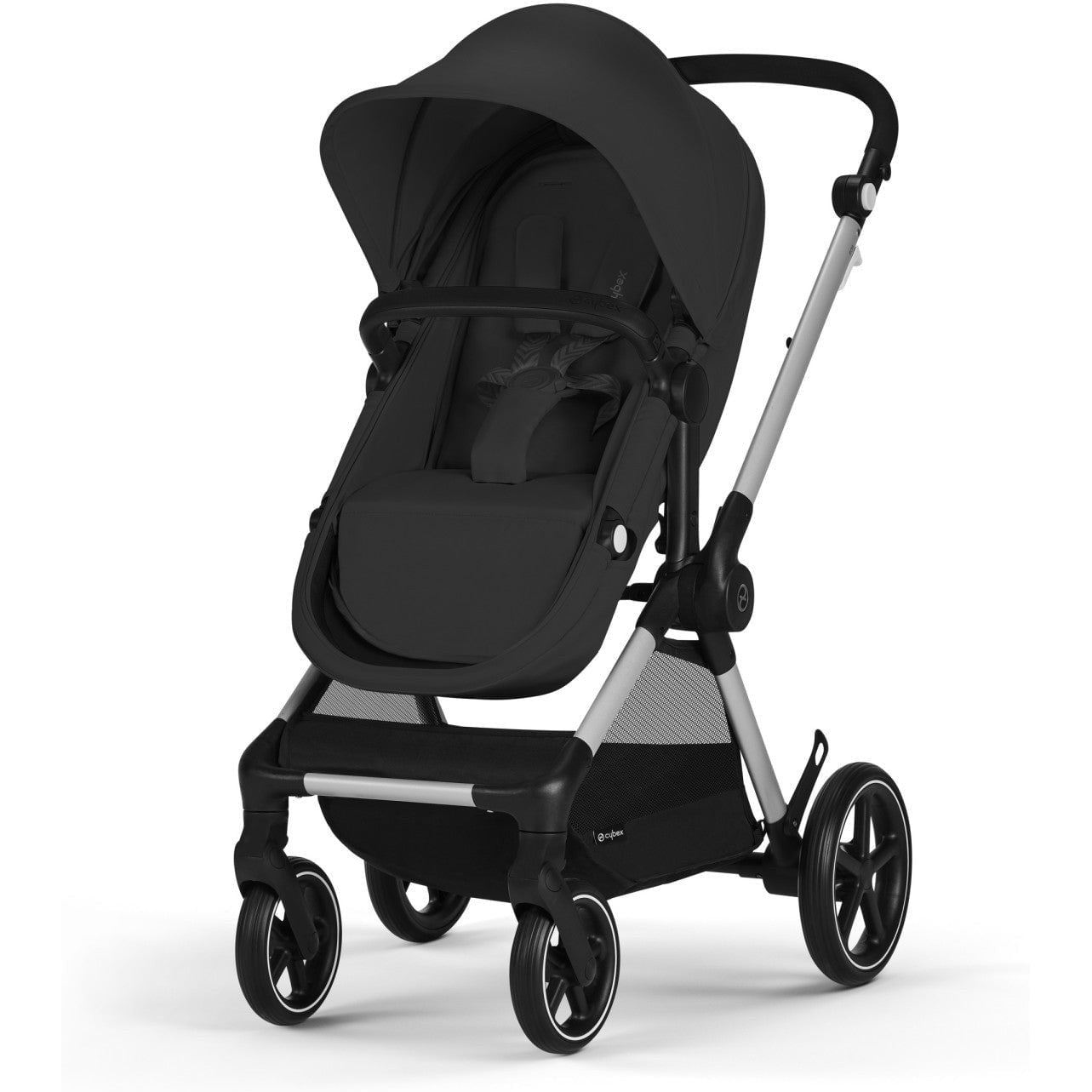 Cybex EOS Stroller + Aton G Swivel Infant Car Seat with Sensorsafe Travel System