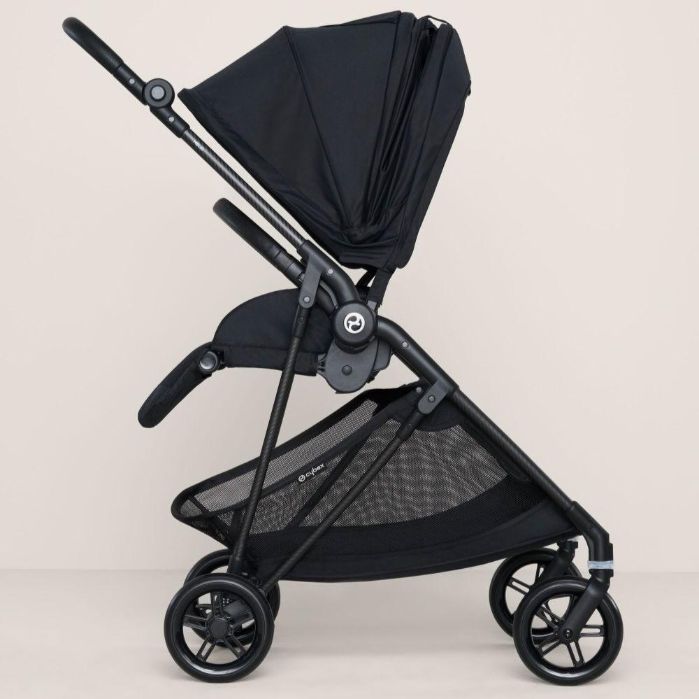 Cybex Strollers Moon Black Cybex Melio Carbon 3 Stroller