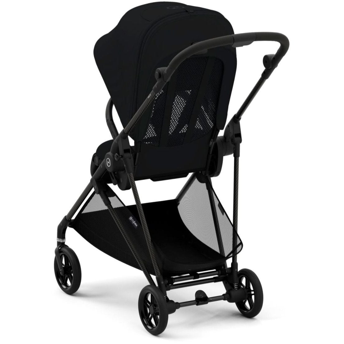 Cybex Strollers Moon Black Cybex Melio Carbon 3 Stroller