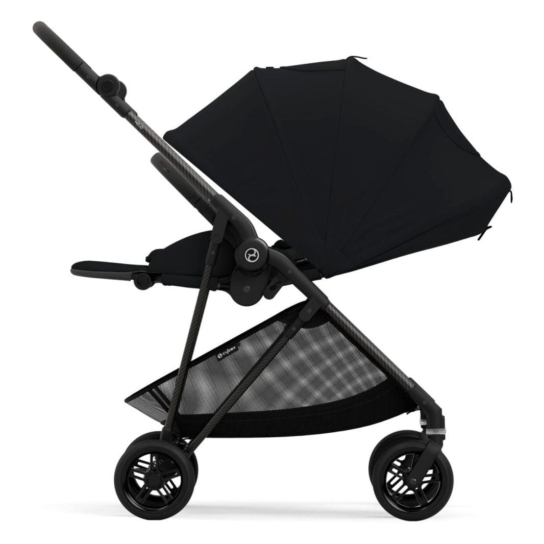 Cybex Strollers Moon Black Cybex Melio Carbon 3 Stroller