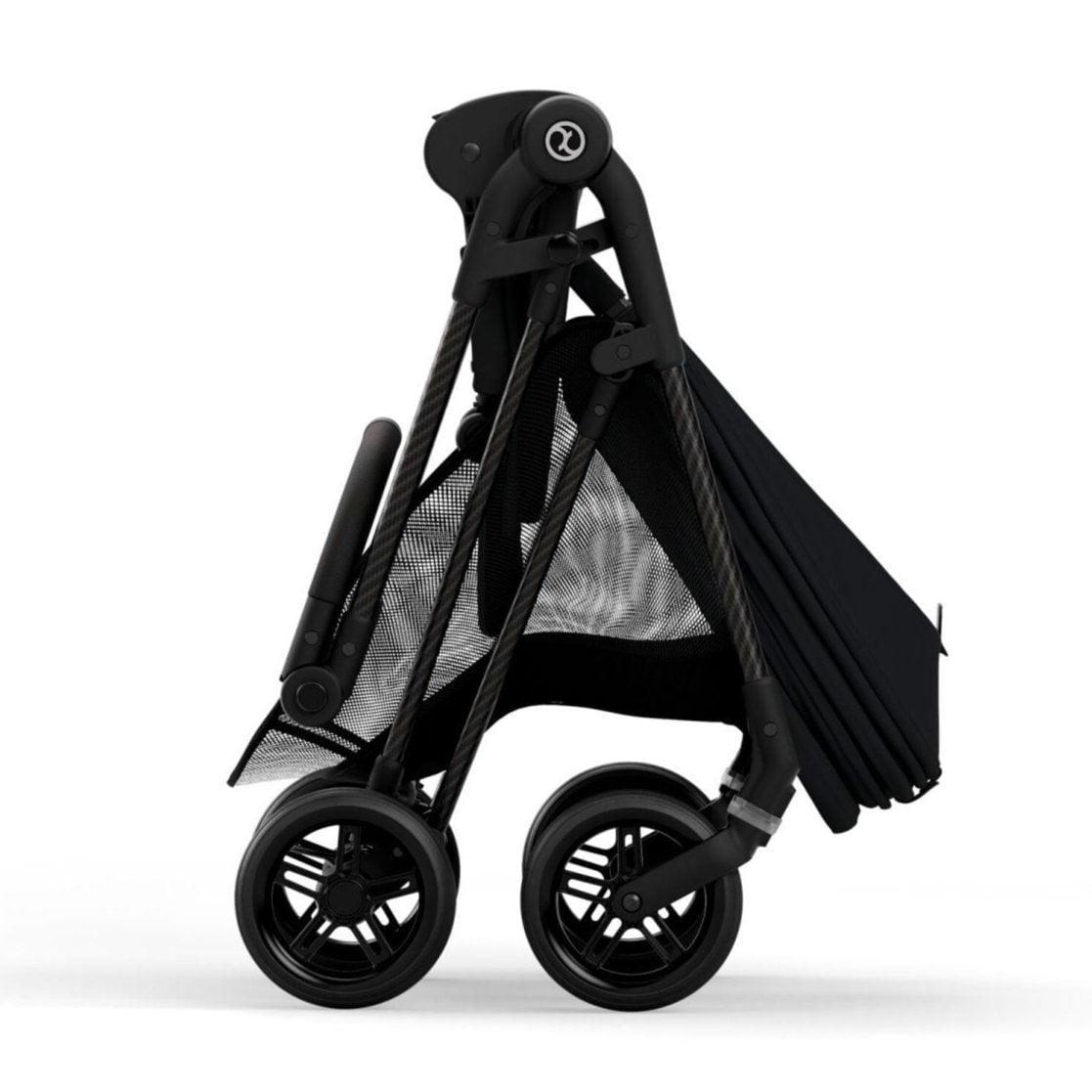 Cybex Strollers Moon Black Cybex Melio Carbon 3 Stroller