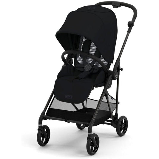 Cybex Strollers Moon Black Cybex Melio Carbon 3 Stroller