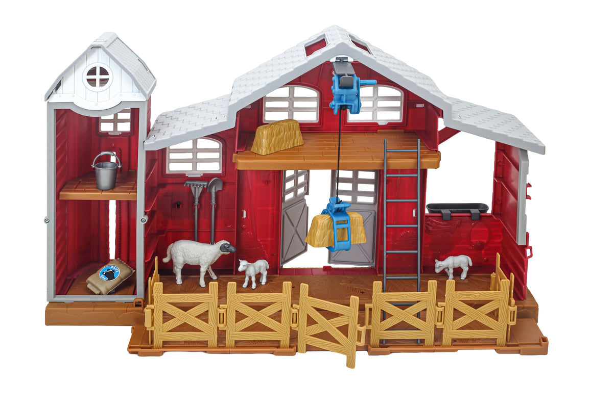 Big Country Toys Big Dairy Barn Playset
