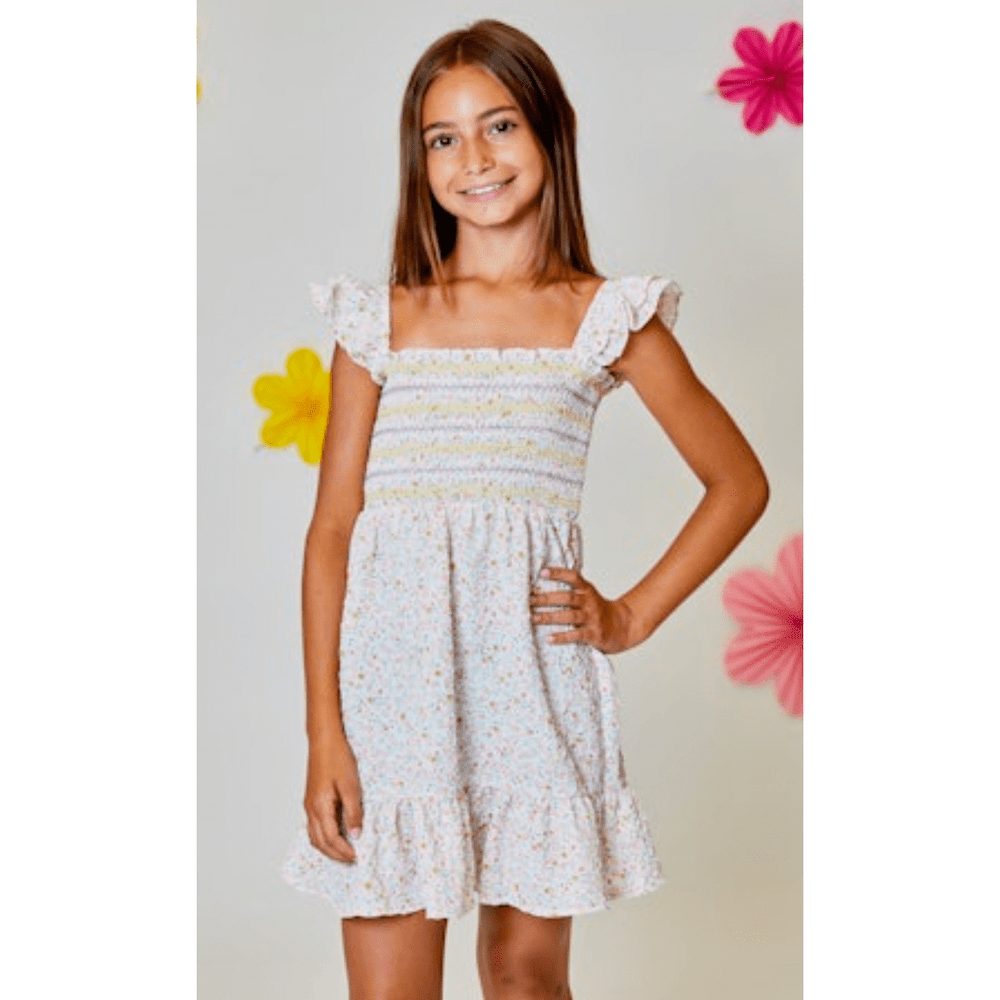 Design History Girls Pink Combo Dress babysupermarket